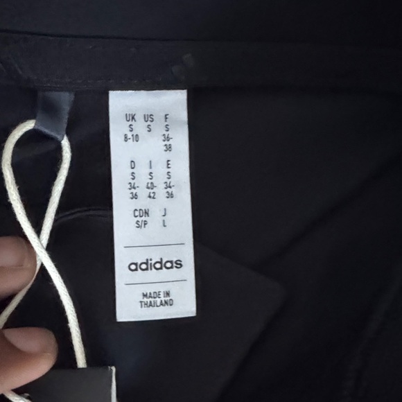 NWT ADIDAS ultimate 365 TOUR pleated Mini black Dress size small - Picture 4 of 12